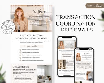 Transaction Coordinator Email Template (Digital Download)