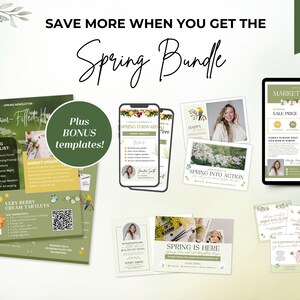 Immo Frühling Bündel 2024 | Frühling Postkarte | Grundbesitz Frühling Landwirtschaft | Frühling -Immobilien-marketing | Frühling | Makler Ostern