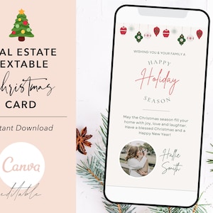 Tarjeta navideña digital, tarjeta navideña para inmobiliaria, marketing inmobiliario navideño, marketing navideño, postal navideña para agente inmobiliario