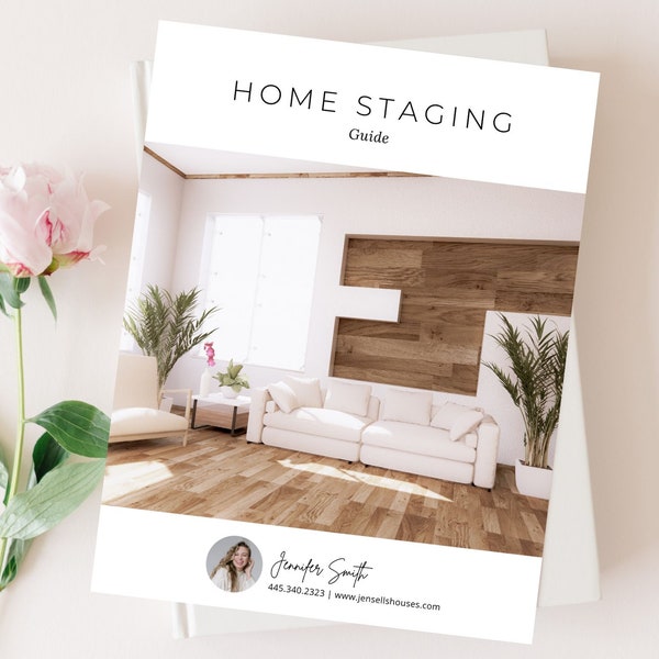 Minimal Home Staging Guide, Real Estate Staging Guide, Staging To Sell Guide, Real Estate Sell Your Home Fast Guide