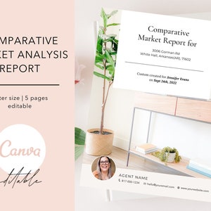 Home Equity Report, Comparative Market Report, Real Estate Marketing, CMA Packet, Market Analysis Report