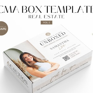 CMA Box Template Vol 02 | Pre Listing Präsentation für Realtors (Canva)