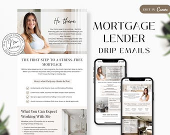 Mortgage Lender Email Template (Digital Download)