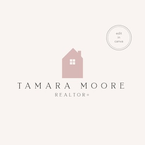 Logotipo de agente inmobiliario, plantilla de logotipo de Canva, logotipo de bienes raíces, logotipo de casa moderna, marca inmobiliaria, logotipo de decoración de interiores, logotipo de casa