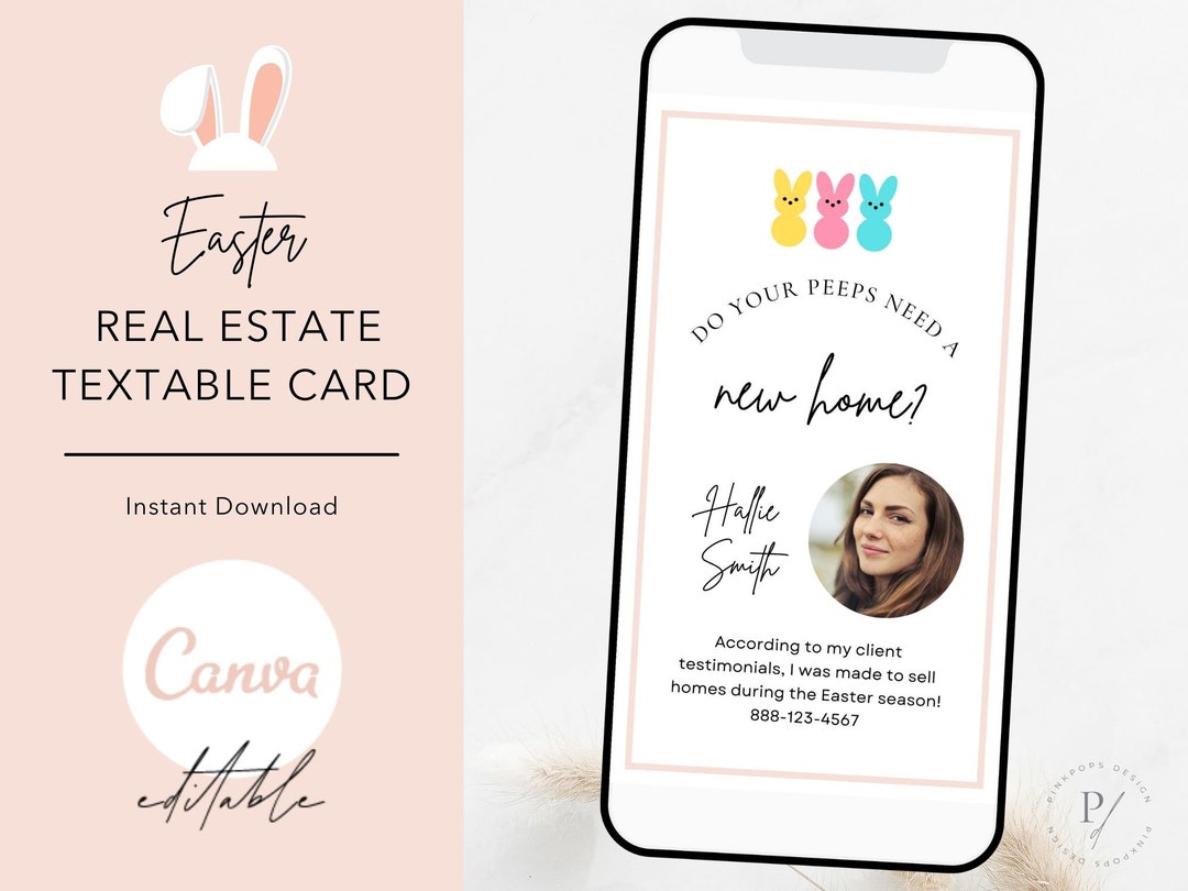 Buy Do Your Peeps Need A New Home Digital Easter Card, Textable.