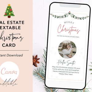 Tarjeta navideña digital, tarjeta navideña para inmobiliaria, marketing inmobiliario navideño, marketing navideño, postal navideña para agente inmobiliario