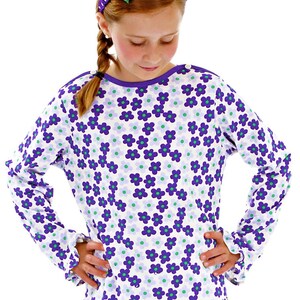 Anna Boat-Neck Tee Pattern