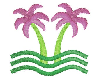 Palm Tree Embroidery