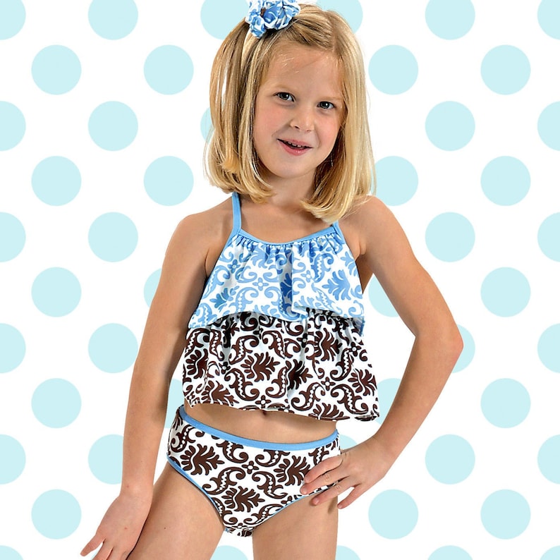 Wynn Swim Tankini Set PDF Sewing Pattern image 1