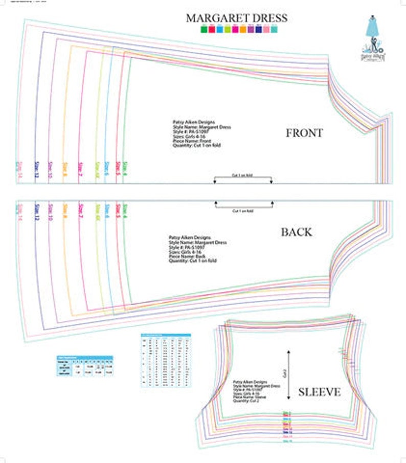 Margaret Dress-Jumper PDF Sewing Pattern image 6