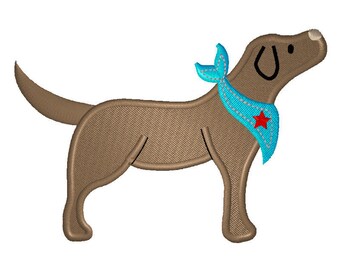 Labrador Machine Embroidery Instant Download by Patsy Aiken Designs