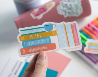 What Like It's Hard Sticker, Law School Sticker, College Sticker, Book Sticker, Book Lover Sticker, Legally Blonde Sticker, Nerd Sticker