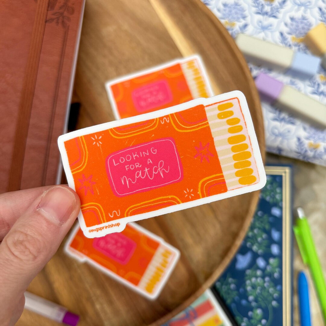 Entry Key Match Sticker Looking for a Match Sticker, Matchbox Sticker, Single Sticker, Matchbox ...