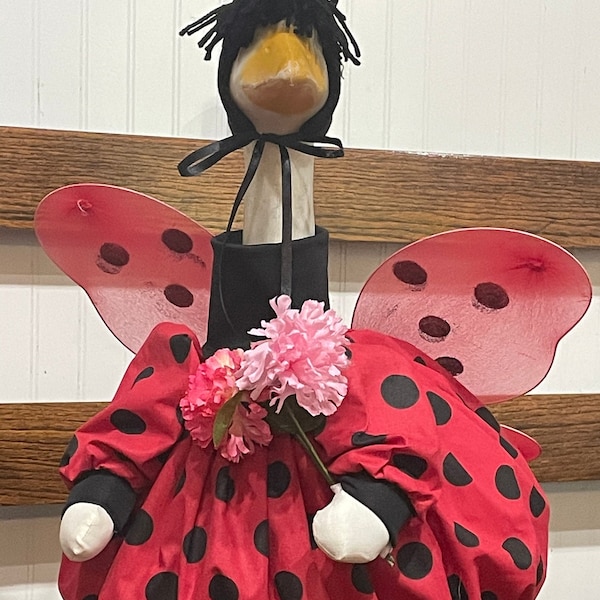 Goose Clothes and more:  Lady Bug, Lady Bug Goose Outfit by Silly Goose