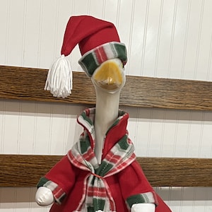 New Goose Clothes: Santa’s Christmas Elf ready to Welcome the Christmas Season Goose Outfit