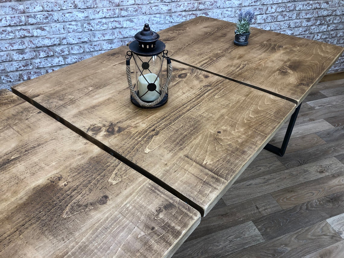 Extendable Dining Table Reclaimed Kitchen Table Reclaimed Etsy UK