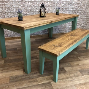 Rustic Reclaimed Farmhouse Dining Table, Farm House Table,  Rustic Dining Table, Customised Table, Handmade Table