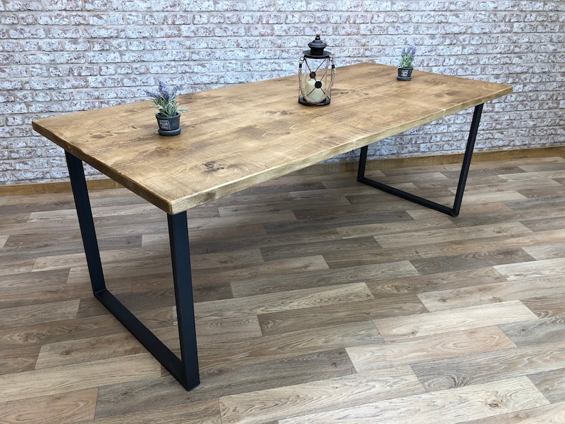 Extendable Dining Table Reclaimed Kitchen Table Reclaimed Etsy UK