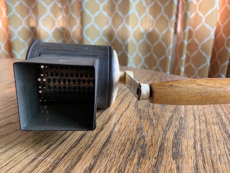 Vintage German Cheese Grater Table Top Grater painted Cast Etsy