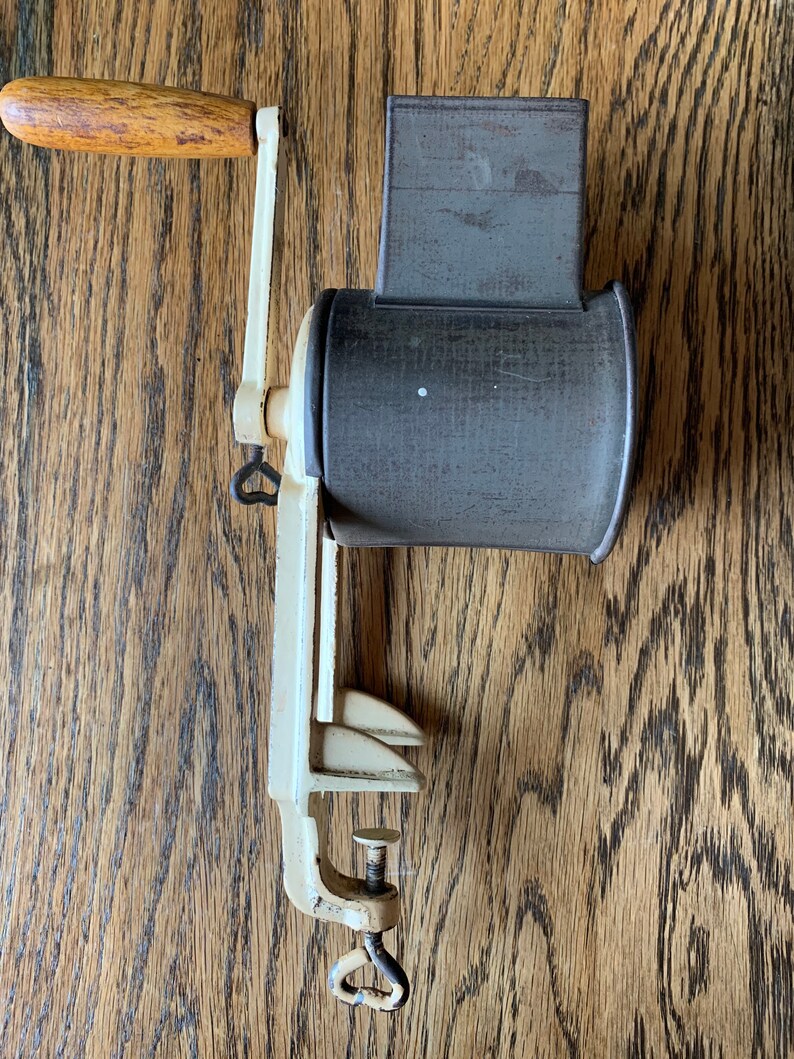 Vintage German Cheese Grater Table Top Grater painted Cast Etsy