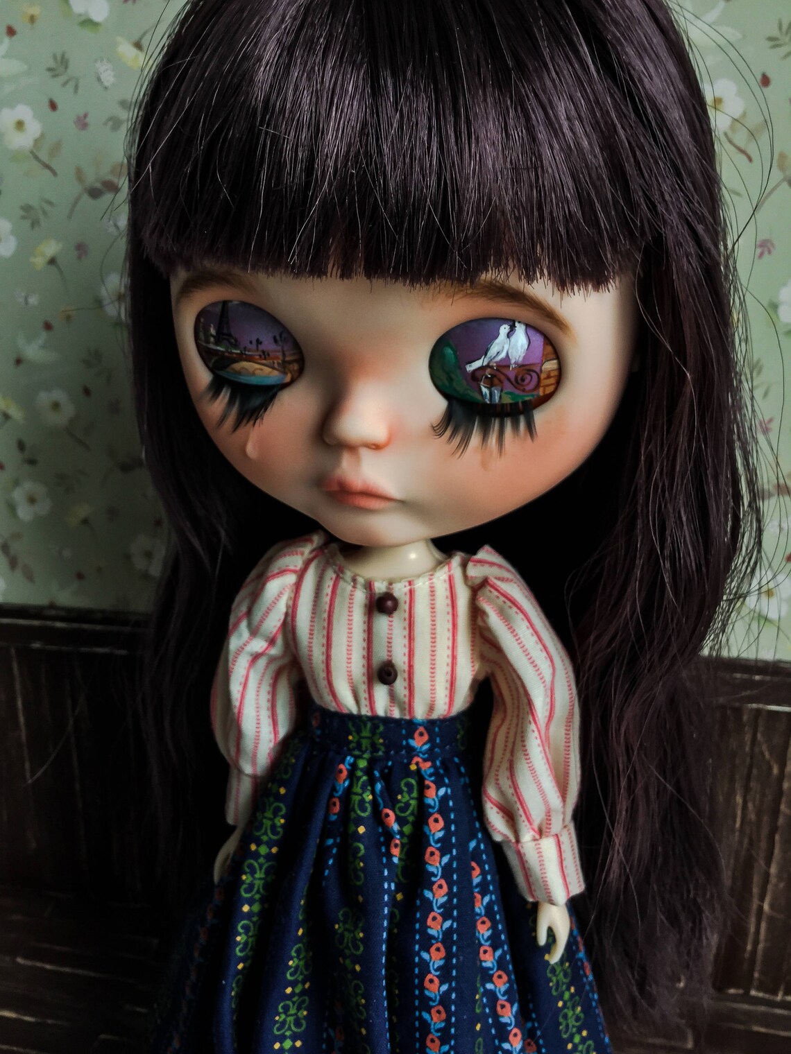 RESERVE MARIL Sale Custom Blythe doll Goodbye Paris Etsy