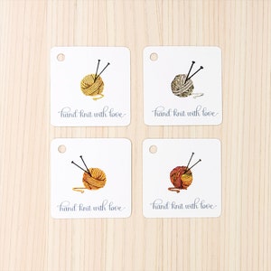 4 Geschenk-Anhänger in "Pusteblume" Farben