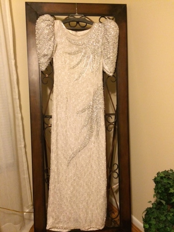 Beaded Angel Gown