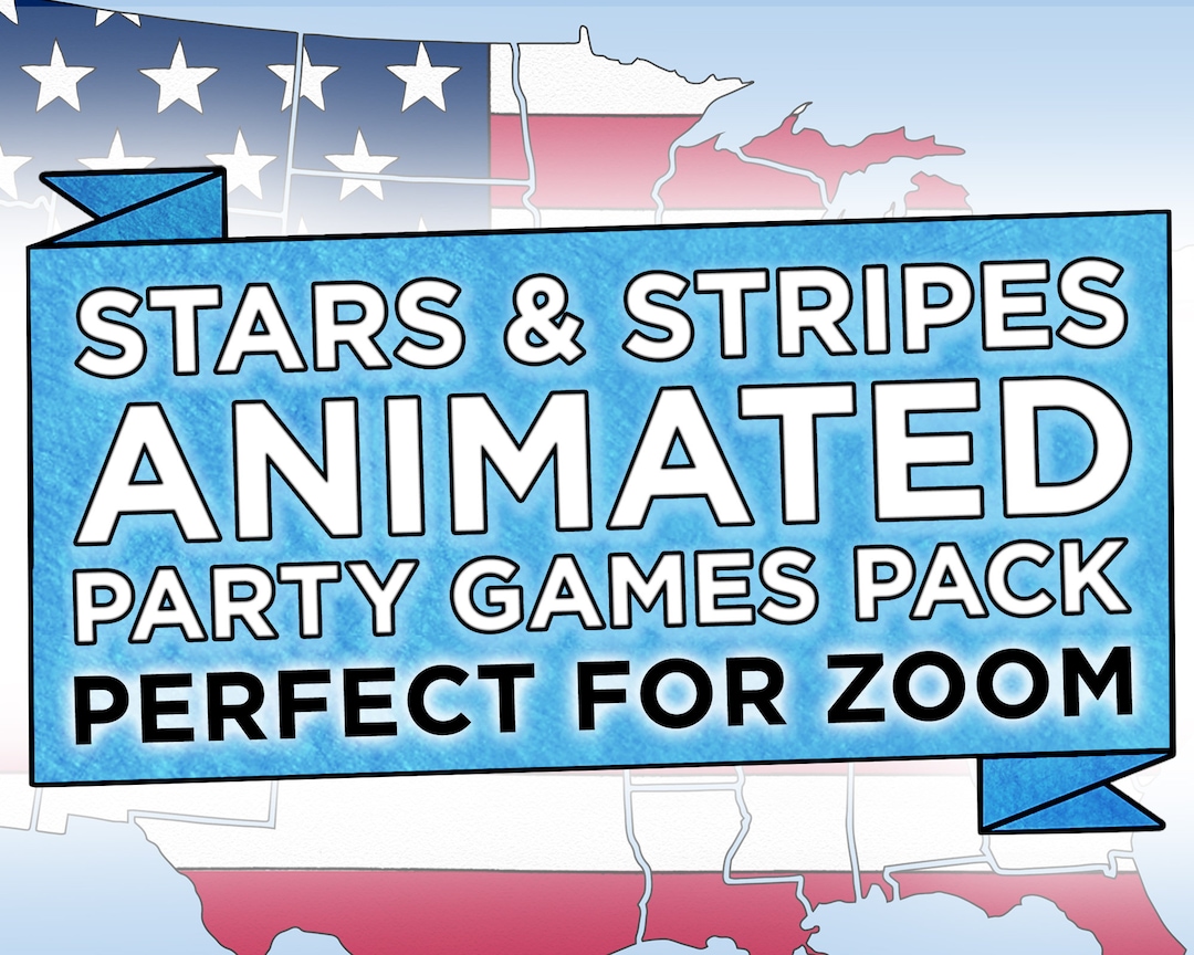 Online American Party Games Pack Includes Fun Animated Videos, Guess