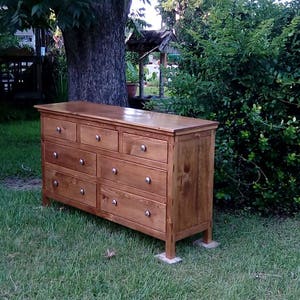 Dresser,Bedroom Dresser,Solid Wood Dresser,Bedroom Furniture,Handmade Dresser,Large Dresser,Custom Order Dresser,Rustic Style Dresser, image 9