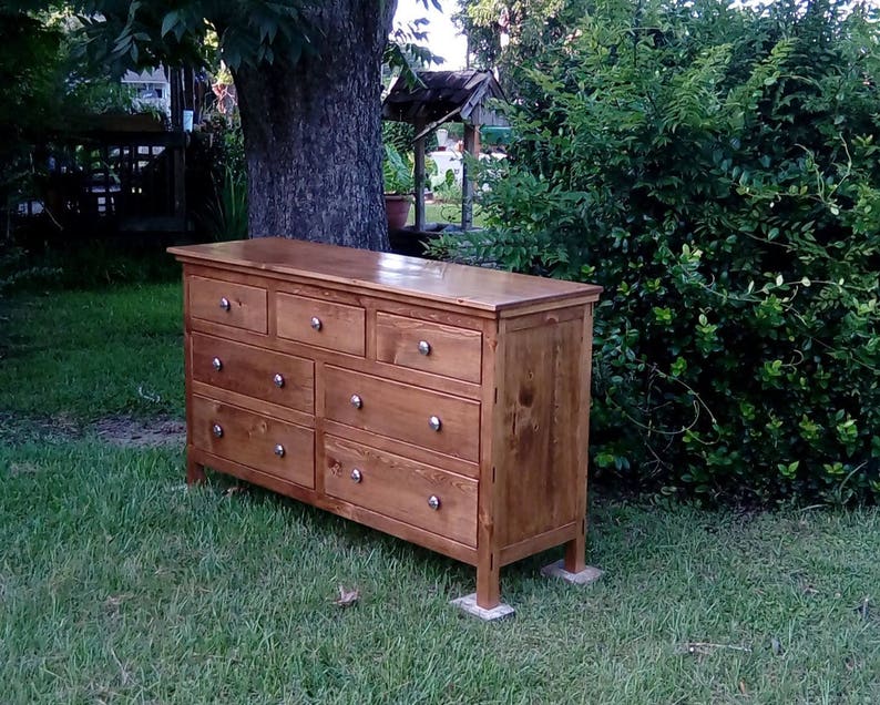 Dresser,Bedroom Dresser,Solid Wood Dresser,Bedroom Furniture,Handmade Dresser,Large Dresser,Custom Order Dresser,Rustic Style Dresser, image 9