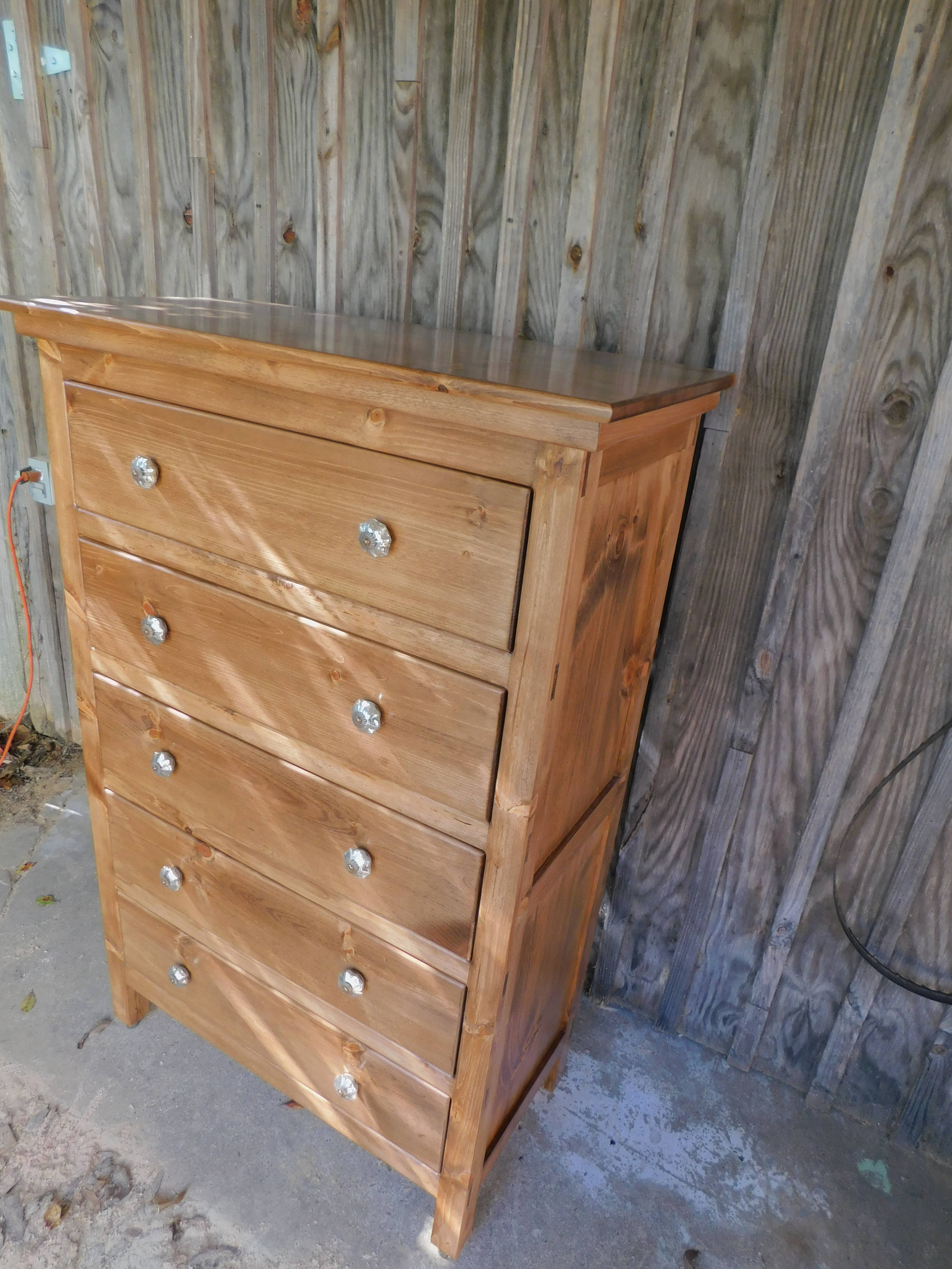 Cofre de cajones cómoda cofre hecho a mano almacenamiento | Etsy