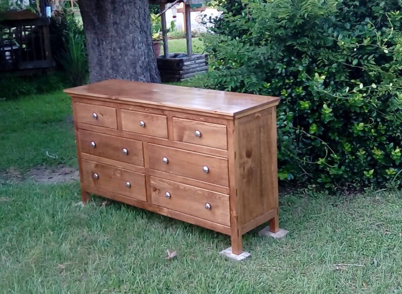 Dresser,Bedroom Dresser,Solid Wood Dresser,Bedroom Furniture,Handmade Dresser,Large Dresser,Custom Order Dresser,Rustic Style Dresser, image 8