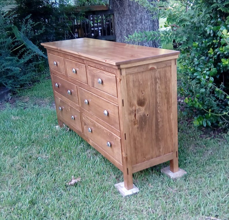 Dresser,Bedroom Dresser,Solid Wood Dresser,Bedroom Furniture,Handmade Dresser,Large Dresser,Custom Order Dresser,Rustic Style Dresser, image 3