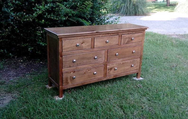 Dresser,Bedroom Dresser,Solid Wood Dresser,Bedroom Furniture,Handmade Dresser,Large Dresser,Custom Order Dresser,Rustic Style Dresser, image 6