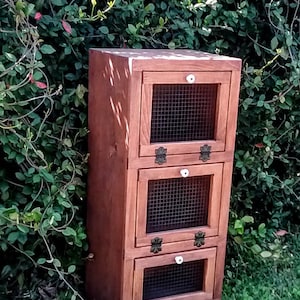 Vegetable storage ,Potato Bin,Potato onion Cabinet,kitchen cabinet,Food Cabinet,canning,food storage,potato bin,graydoncreek,food storage image 6