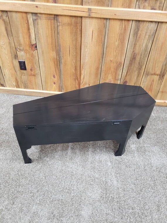 Coffin Coffee Table gothi Style Home Decor coffin Storage coffin