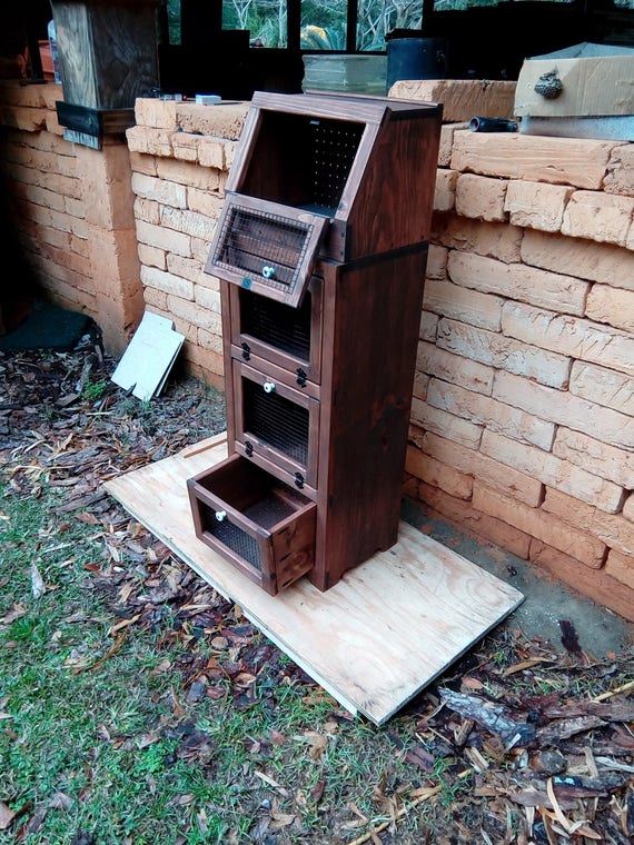 Wood Vegetable Bin Potato Onion Binpotato And Bread Etsy