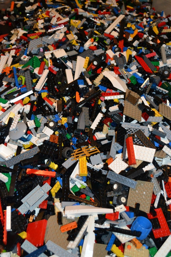Lego Lot 1000 Pieces Random Clean Pounds Bricks Bulk Used Lot A1 