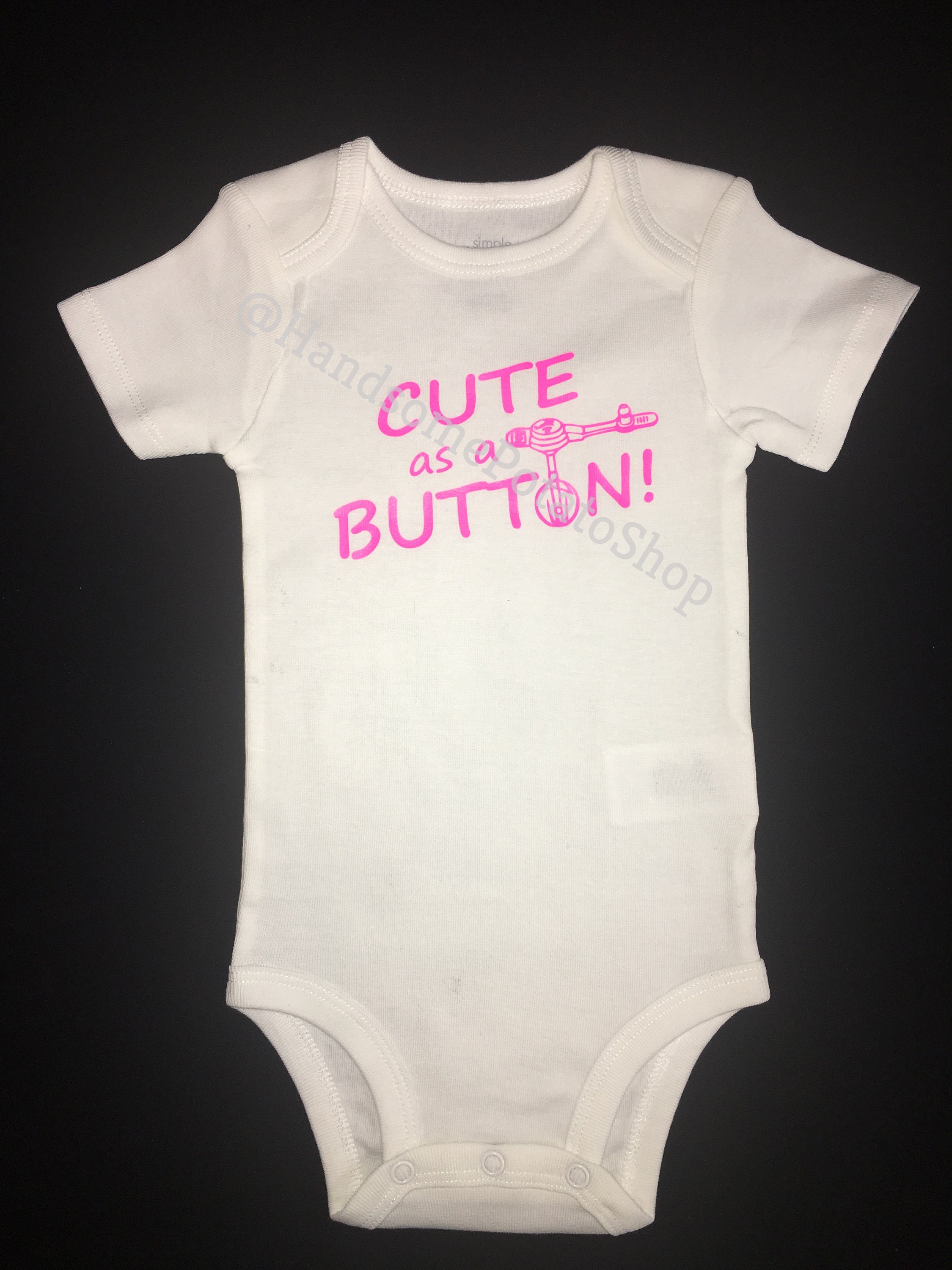 Cute as a Button Feeding Tube Gtube Onesies Bodysuit Shirt Etsy UK