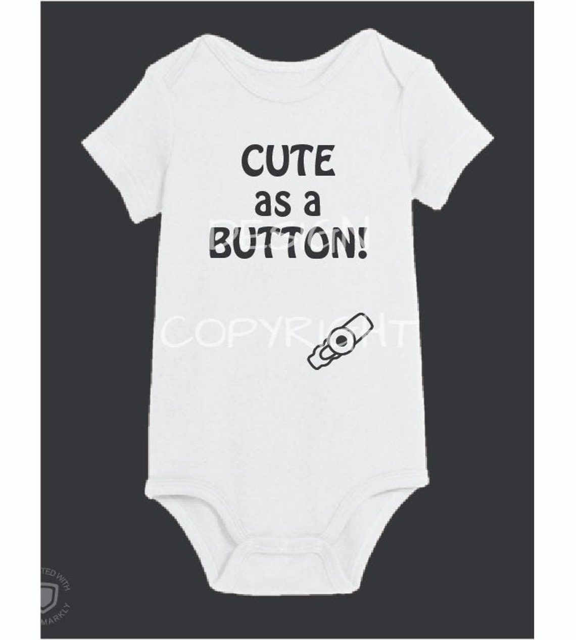 Cute as a Button Feeding Tube Gtube Onesies Bodysuit Shirt Etsy