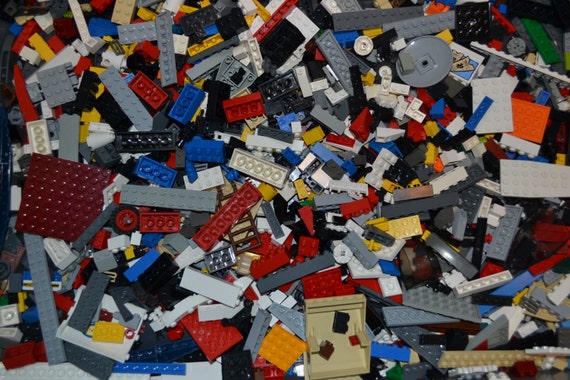 Lego Lot 1000 Pieces Random Clean Pounds Bricks Bulk Used Lot A1 