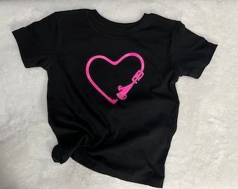 Tubie Love - G-tube Awareness shirt Feeding Tube Heart