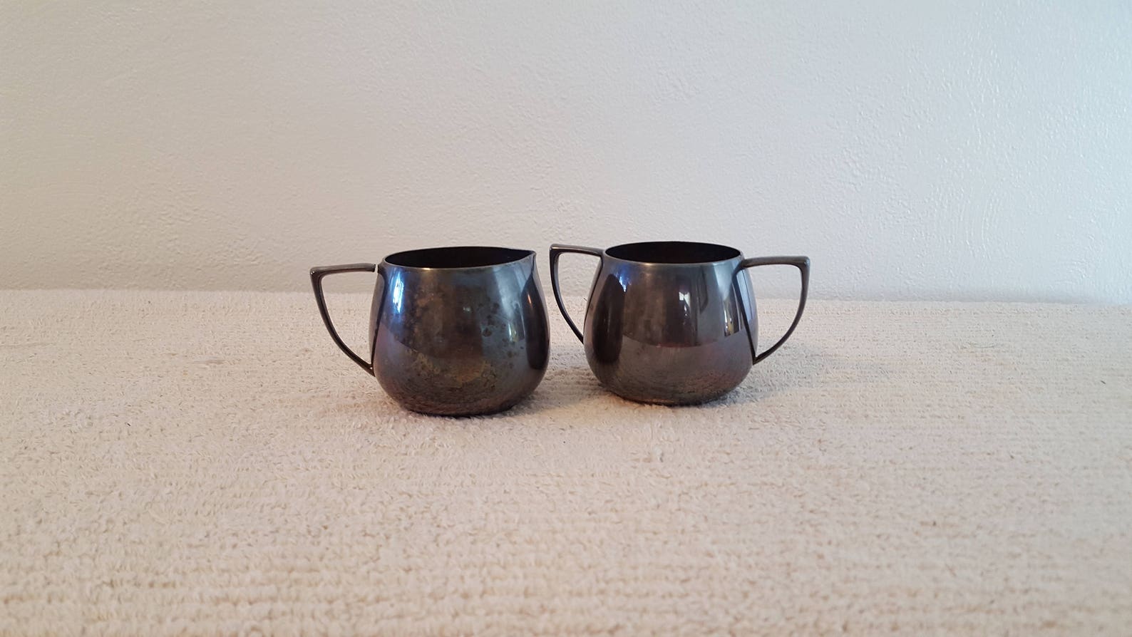 Empire Crafts Quadruple Plate Vintage Silver Sugar and Creamer | Etsy