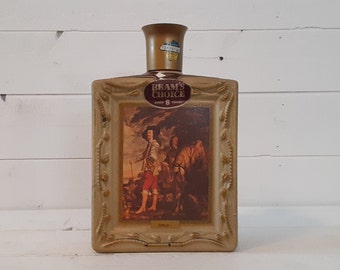 Vintage Jim Beam Charles I by Van Dyck 1971 Whiskey Decanter Bottle Collector Collection Man Cave Art Teacher Kentucky Gifts Decor Souvenir