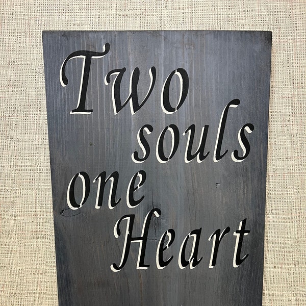 Two Souls One Heart Etsy