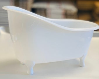 Bath Tub Gift Tub for supply, personalize, crafts, Blank container, 10 or 60 tubs in drop down menu