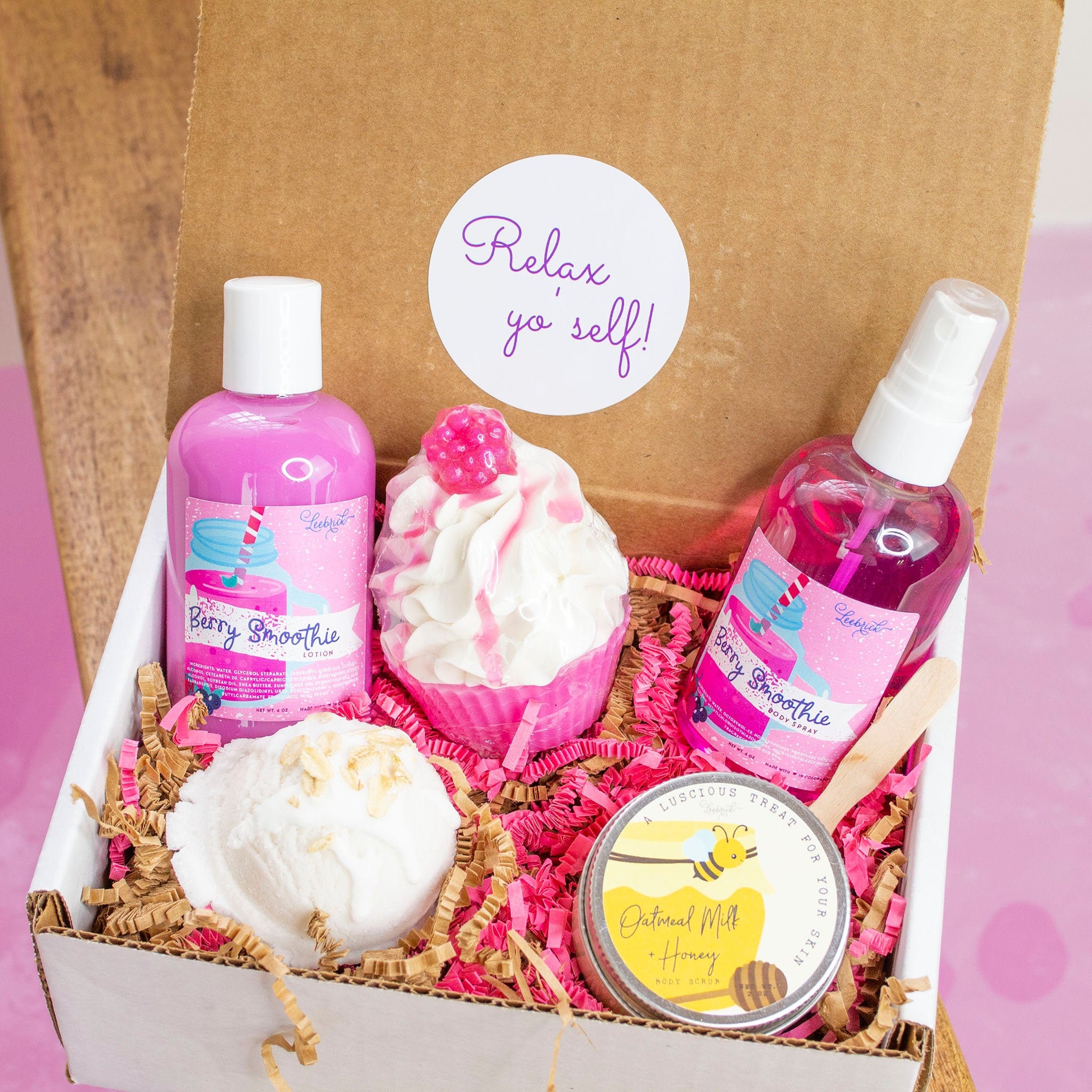 Spa Gift box for women spa gift set for her cupcake soap Etsy