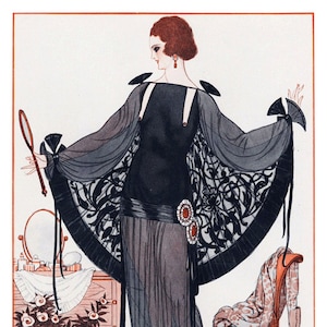 Vintage 1920s Printable Poster available as a digital download — print and frame for instant wall art  / room decor.