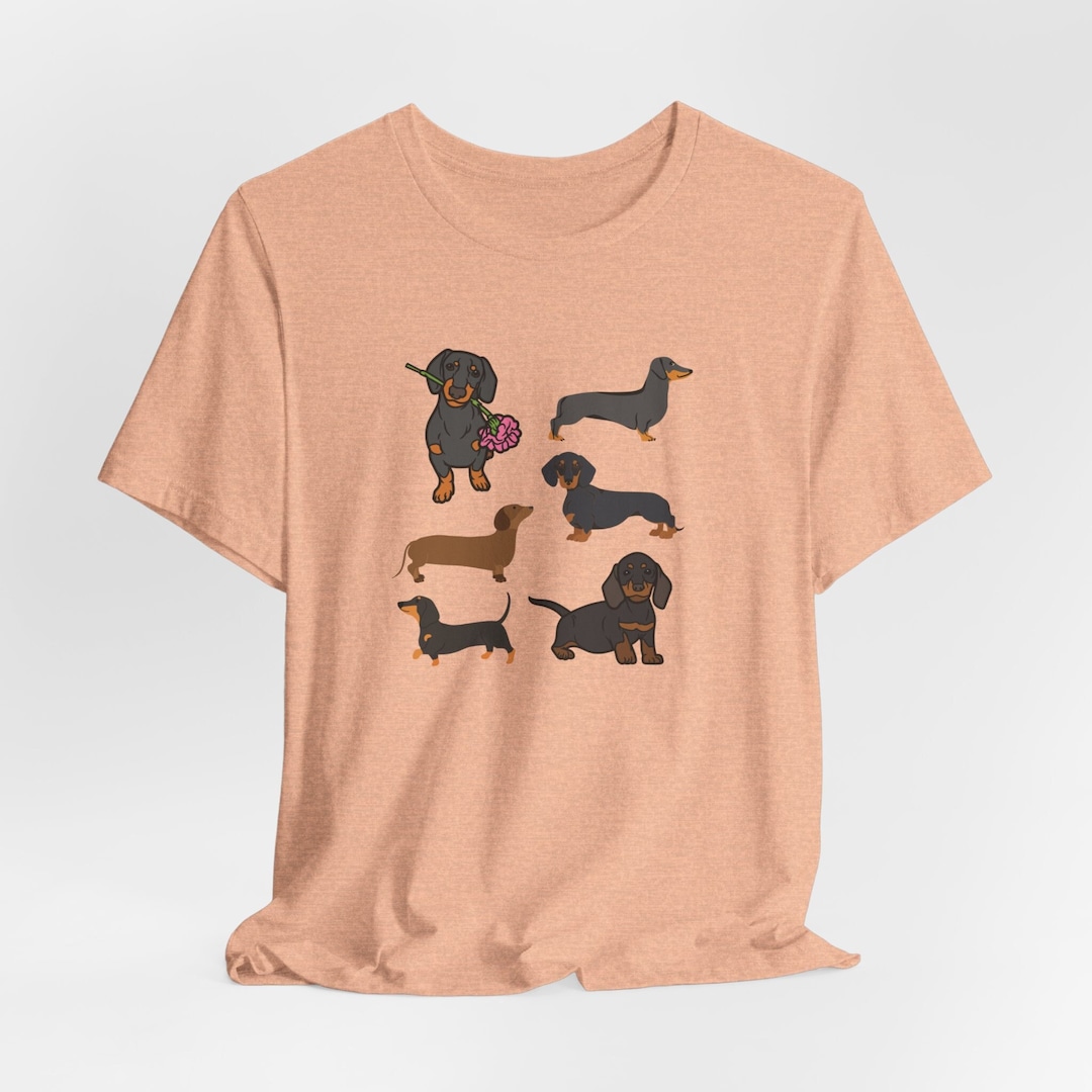 Dachshund Delight: Cute Wiener Dog Shirt, Dog Lover Gift, Dachshund