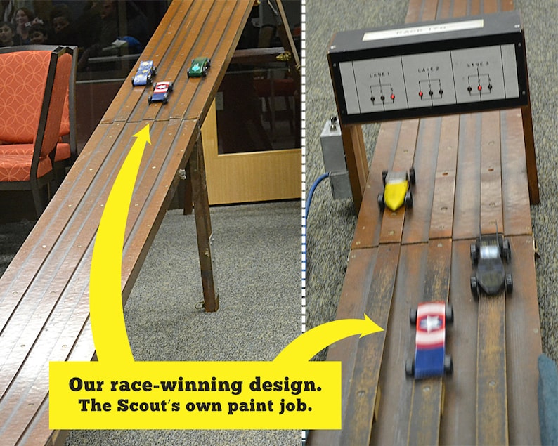 FAST Awana Grand Prix Pine Wood Derby Car. Race Ready and Etsy